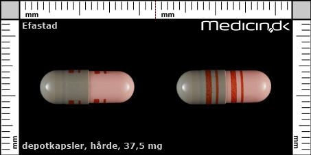 hårde depotkapsler 37,5 mg 
