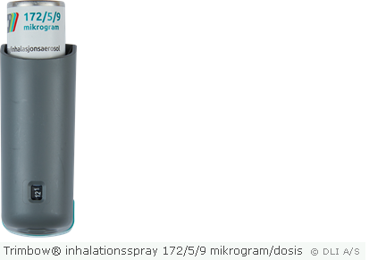 Trimbow® inhalationsspray 172/5/9 mikrogram/dosis