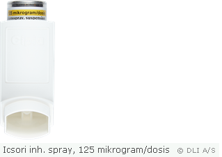Icsori inh. spray, 125 mikrogram/dosis