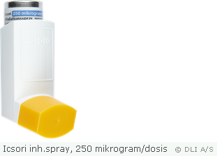 Icsori inh.spray, 250 mikrogram/dosis