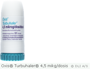 Oxis® Turbuhaler® 4,5 mikg/dosis