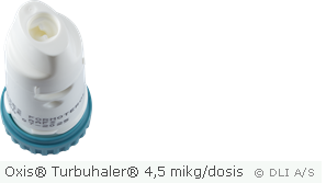 Oxis® Turbuhaler® 4,5 mikg/dosis