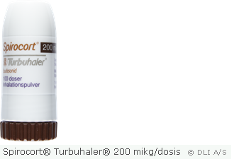 Spirocort® Turbuhaler® 200 mikg/dosis