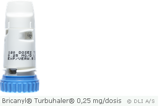 Bricanyl® Turbuhaler® 0,25 mg/dosis
