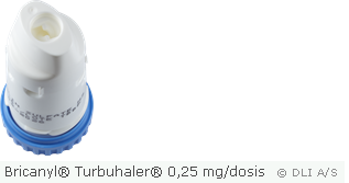 Bricanyl® Turbuhaler® 0,25 mg/dosis