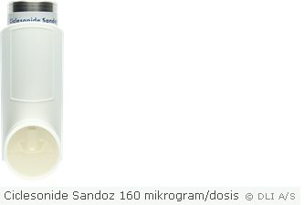 Ciclesonide Sandoz 160 mikrogram/dosis