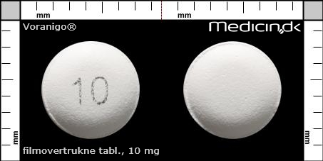 filmovertrukne tabletter 10 mg 